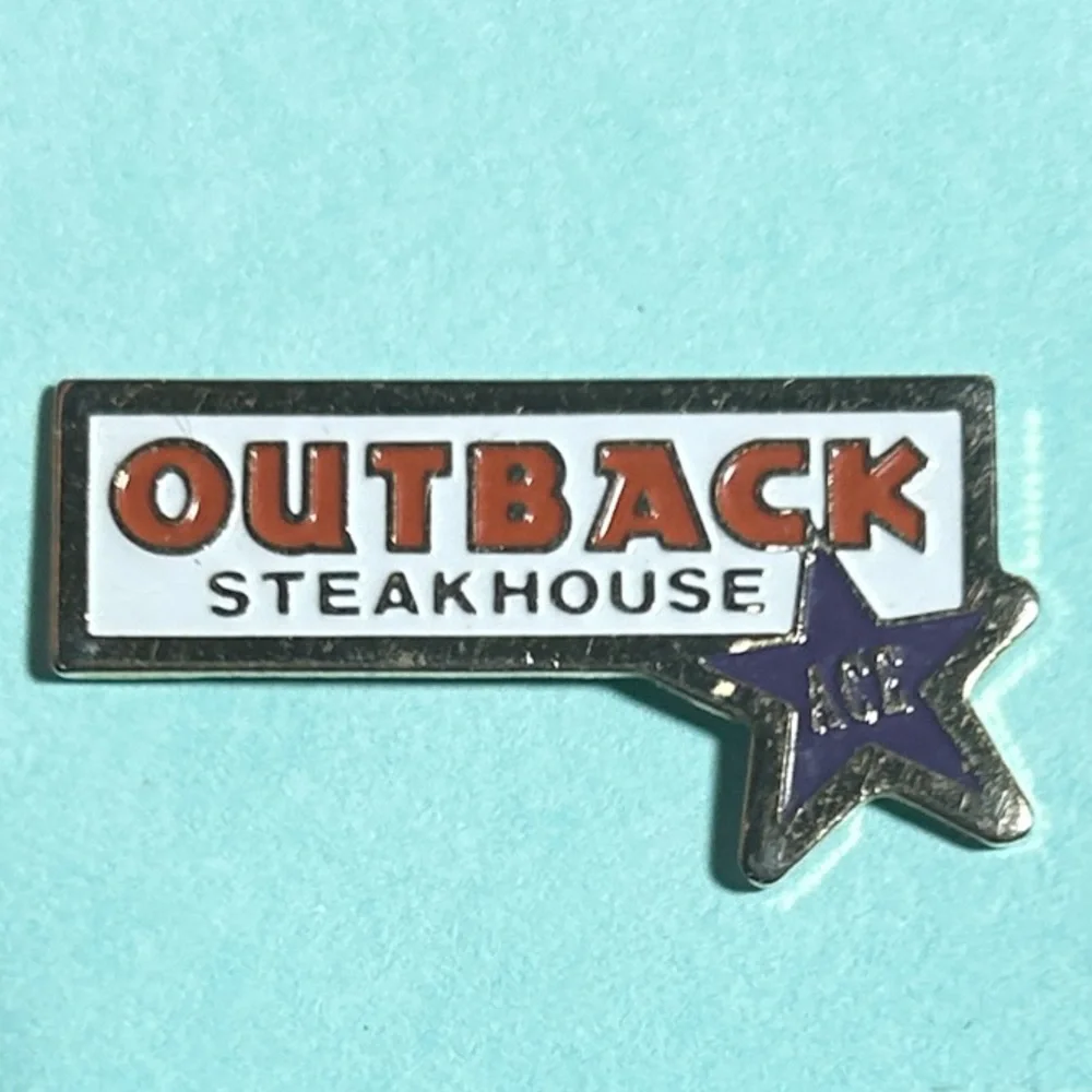 Outback Steakhouse ACE with Star Employee’s Award Pin